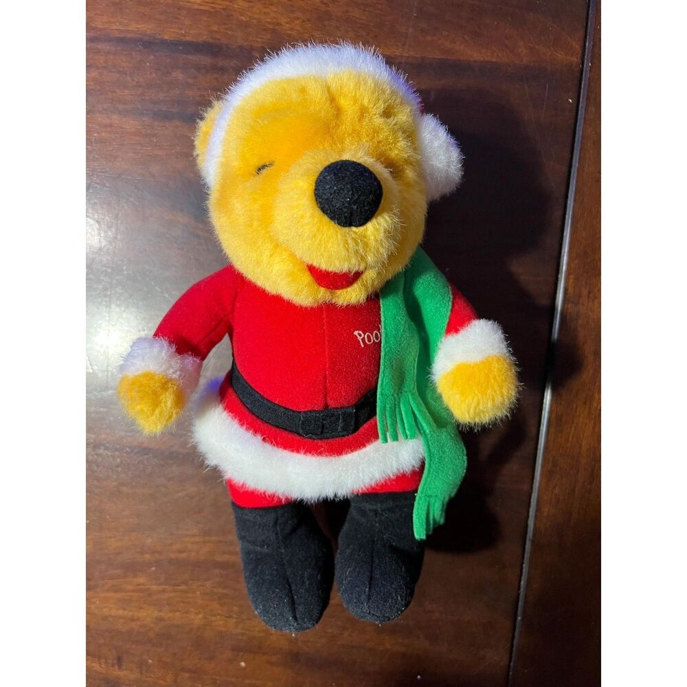 1995 Christmas Winnie the Pooh 9" Plush